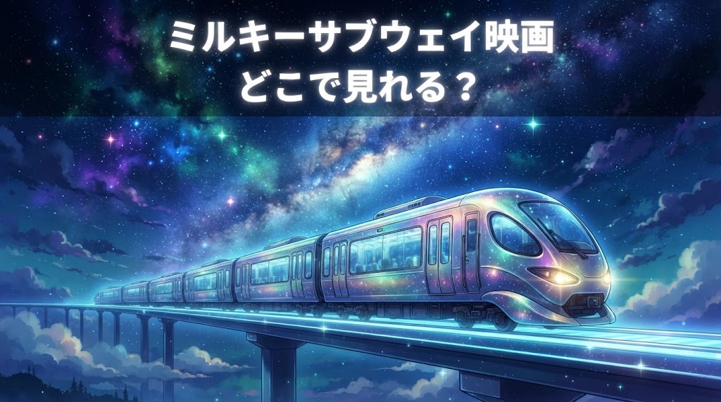 ミルキーサブウェイ映画はどこで見れる？Netflix配信・無料視聴・テレビ版との違い【2026年最新】